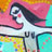 Angel with polker dots
