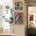 Passageway and kitchen view in our Beach Cottage